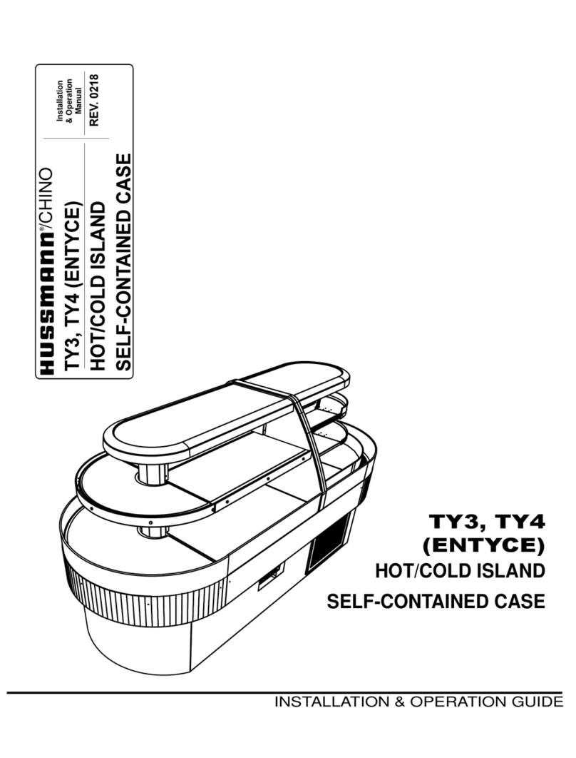 Hussmann ENTYCE TY3 User manual