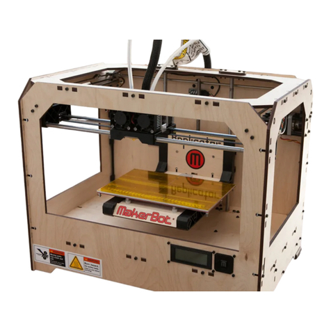 MakerBot Replicator User manual