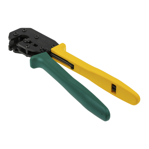 TE Connectivity CERTI- LOK Hand Tool Frame Assembly 169400 User manual