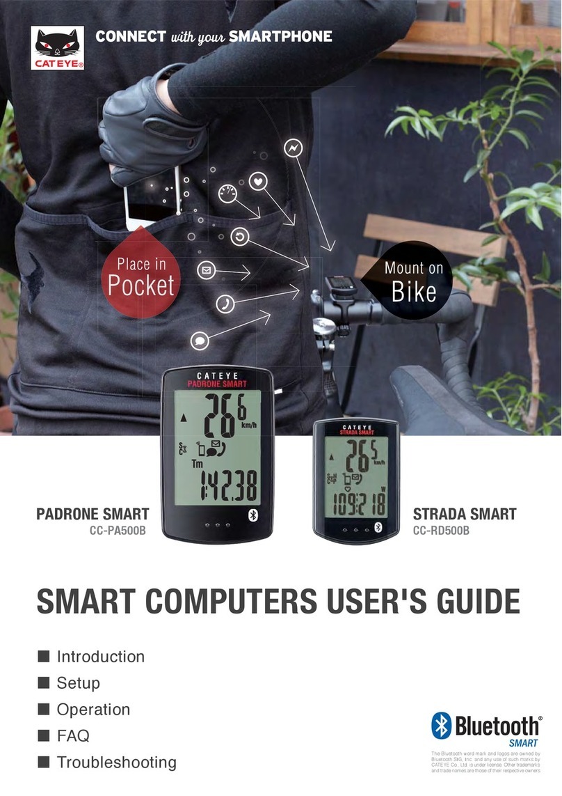 Cateye PADRONE SMART User manual