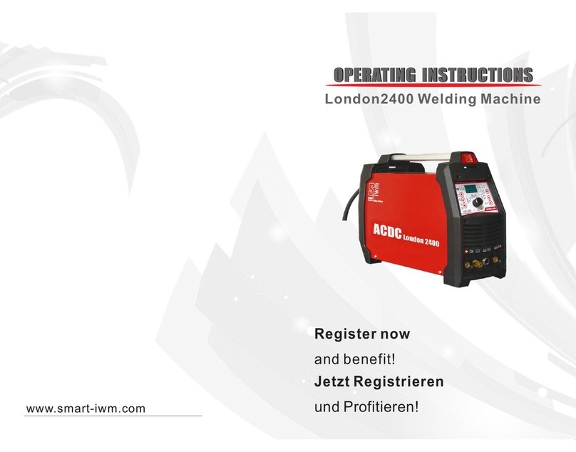 Vector Welding London2400 operating instructions