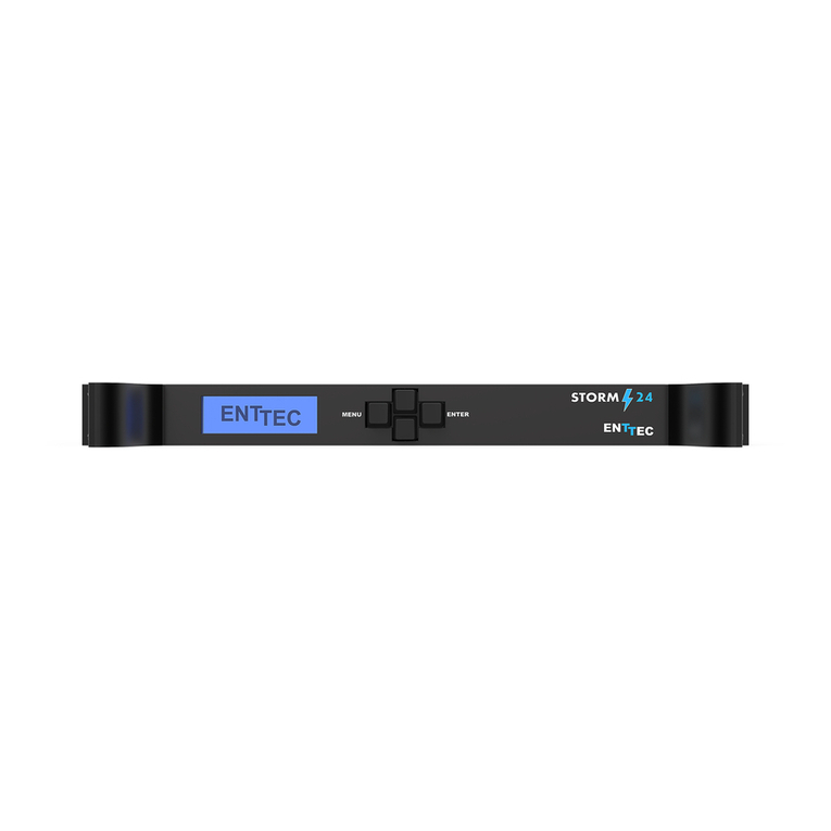 Enttec Storm24 User manual