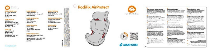 MaxiCosi RodiFix AirProtect Instructions for use