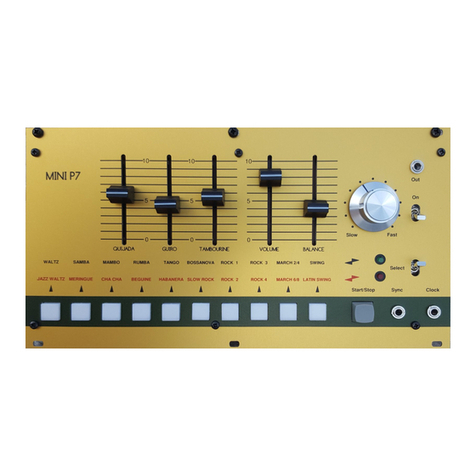 Nabla Instruments MiniP7 Use and care manual