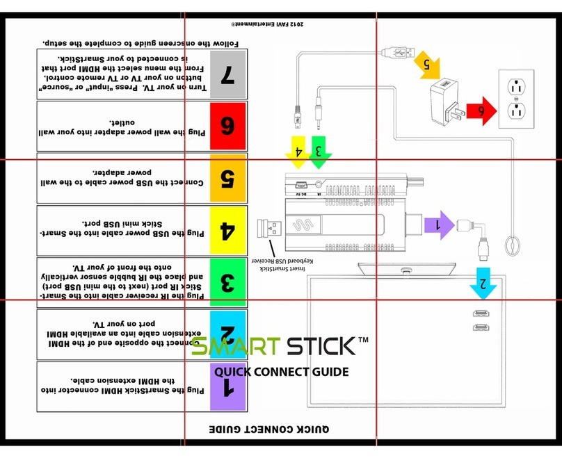 FAVI SmartStick SS-V1 Quick connect guide