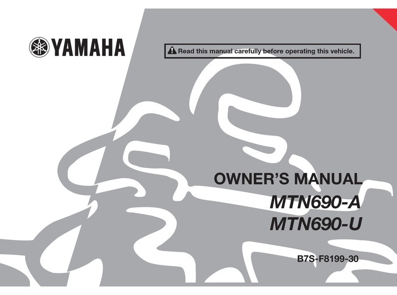Yamaha MTN690-U 2019 owner's manual