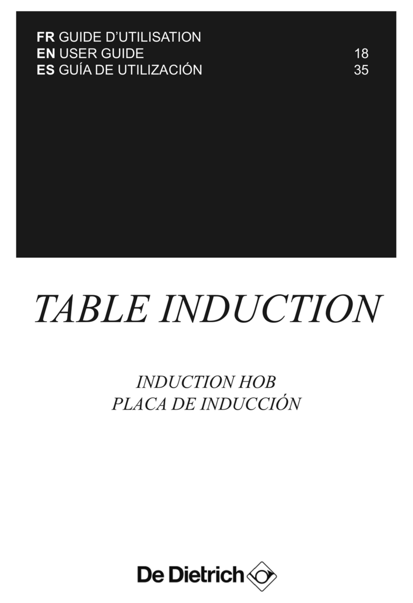 DeDietrich DPI7686XS User manual