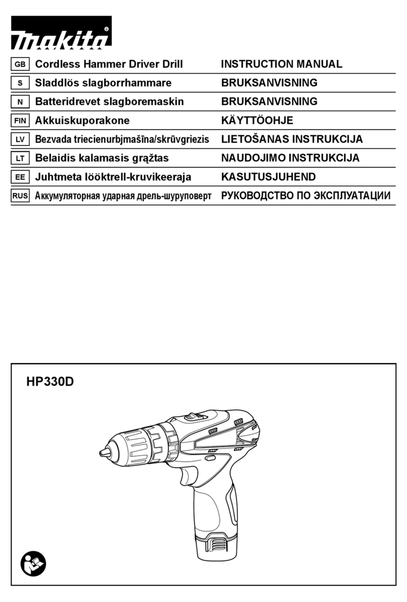 Makita HP330D User manual