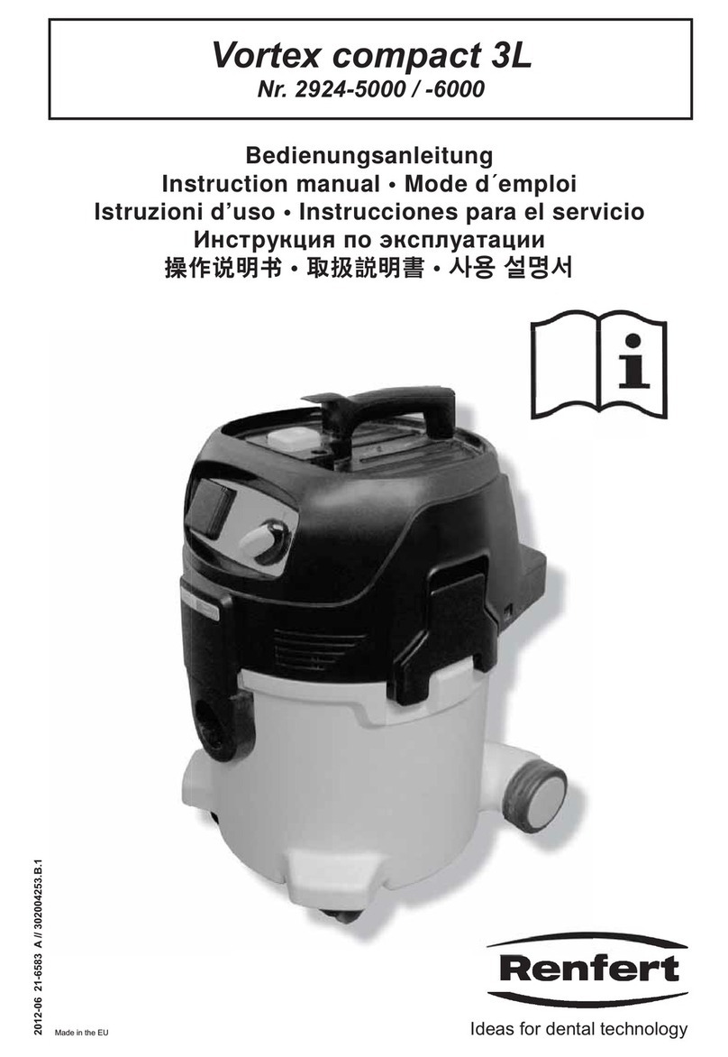 Renfert Vortex compact 3L User manual