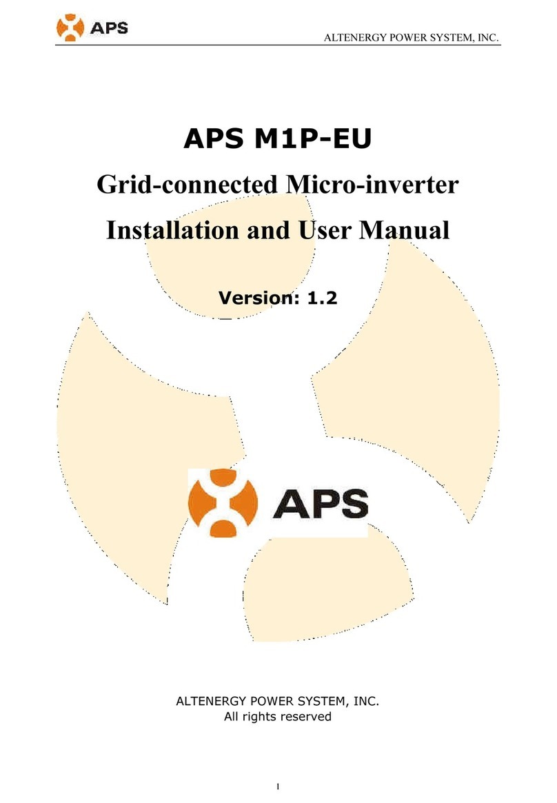 APS M1P-EU Installation and user manual