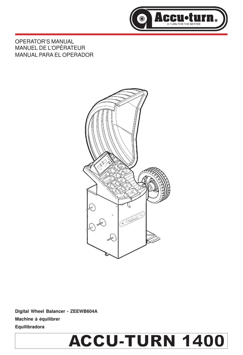 Accu-Turn 1400 Operator's manual