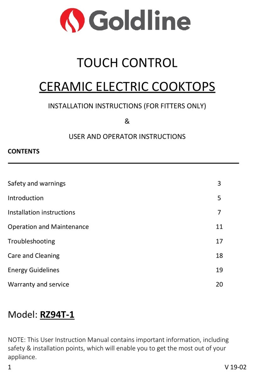 Goldline RZ94T-1 User manual