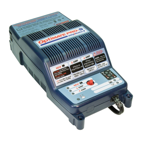 TecMate Optimate Pro-S Ampmatic User manual