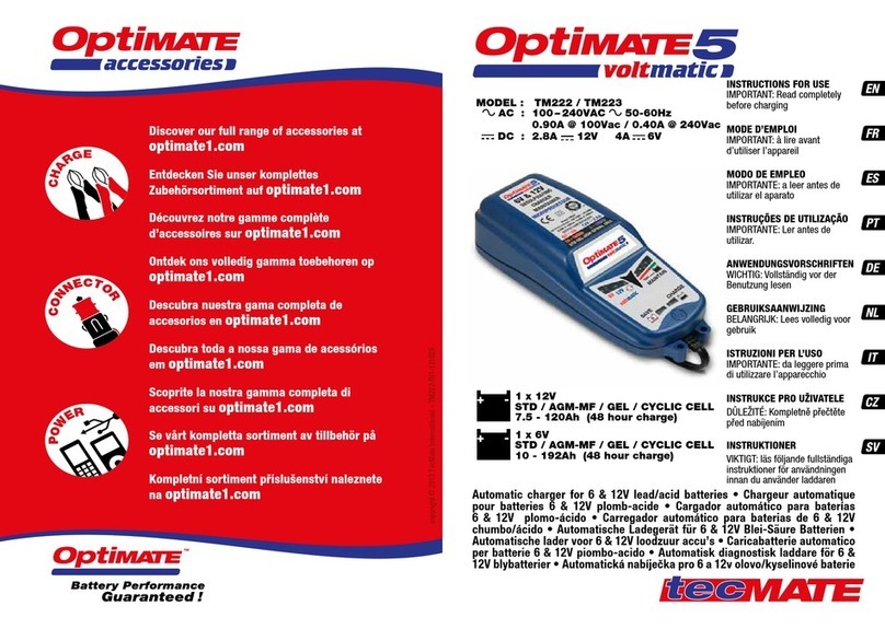 TecMate TM222 Instructions for use