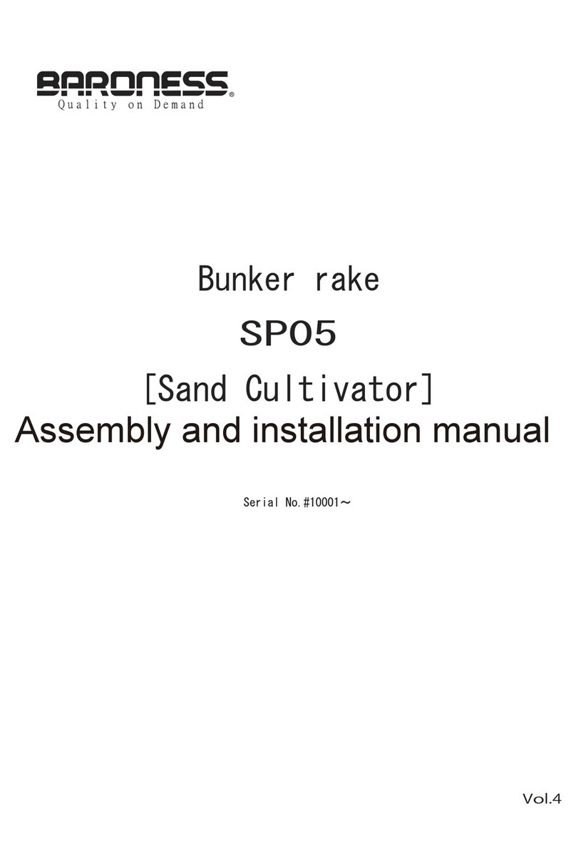 Baroness SP05 Assembly and installation manual