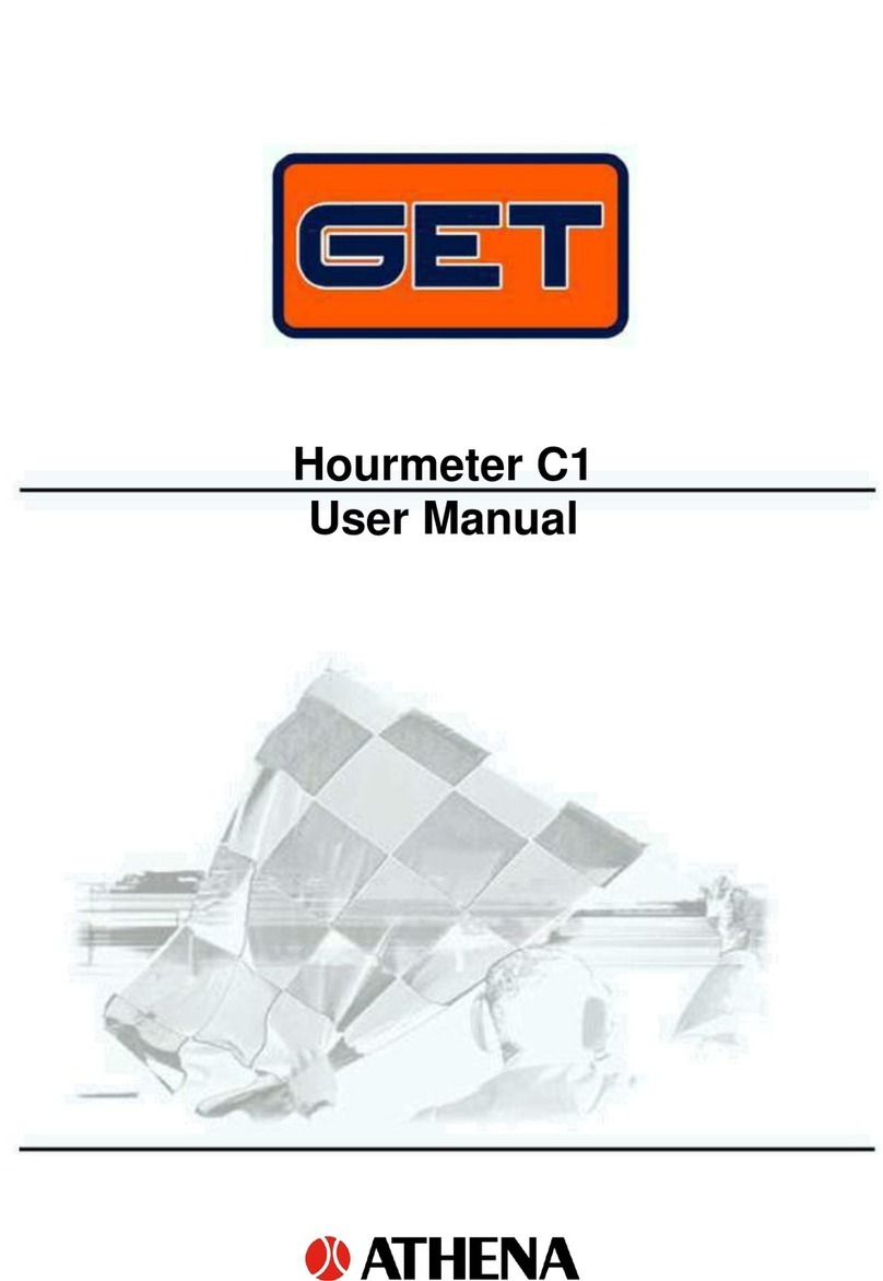 Athena GET Hourmeter C1 user manual