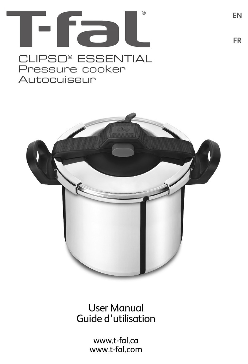 T-Fal Clipso Essential user manual