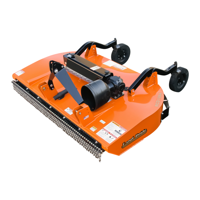 Land Pride RCD1884 User manual
