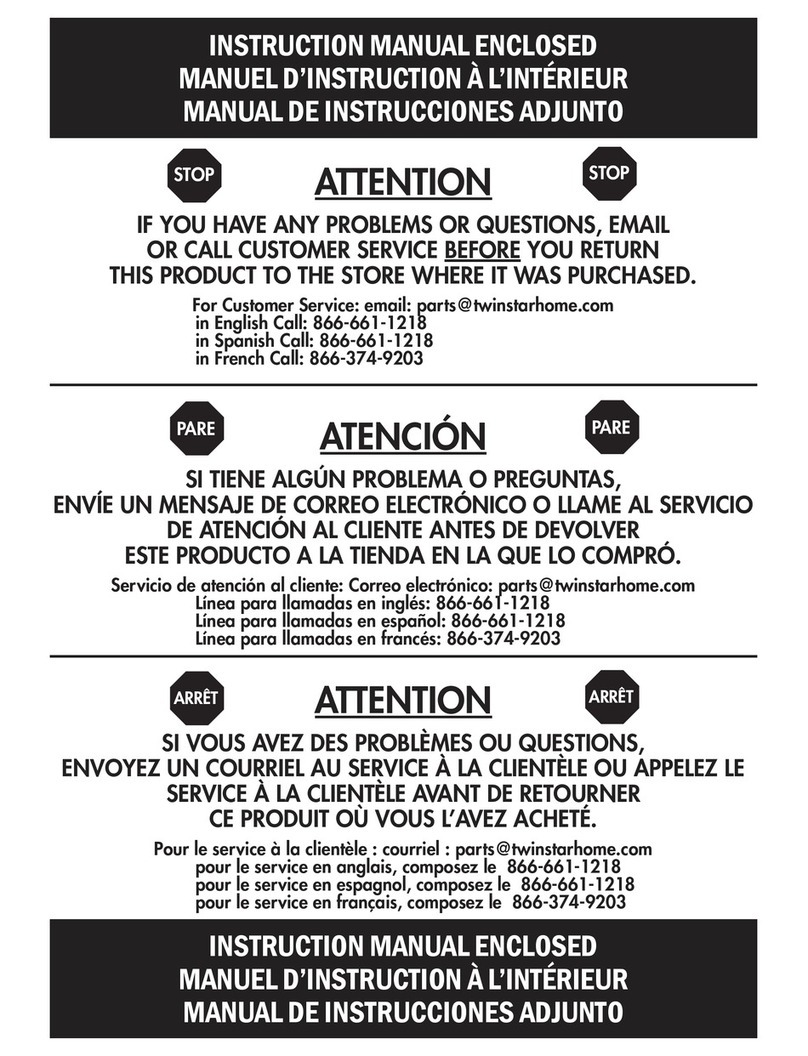 Twin-Star International 18DF2433 instruction manual Twin-Star International 18DF2433 instruction manual
