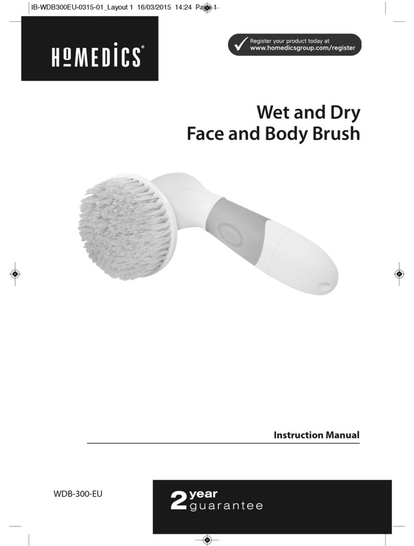 HoMedics WDB-300-EU instruction manual