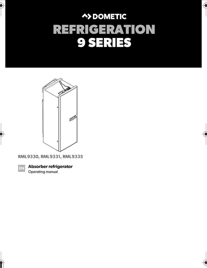 Dometic 9 SERIES User manual