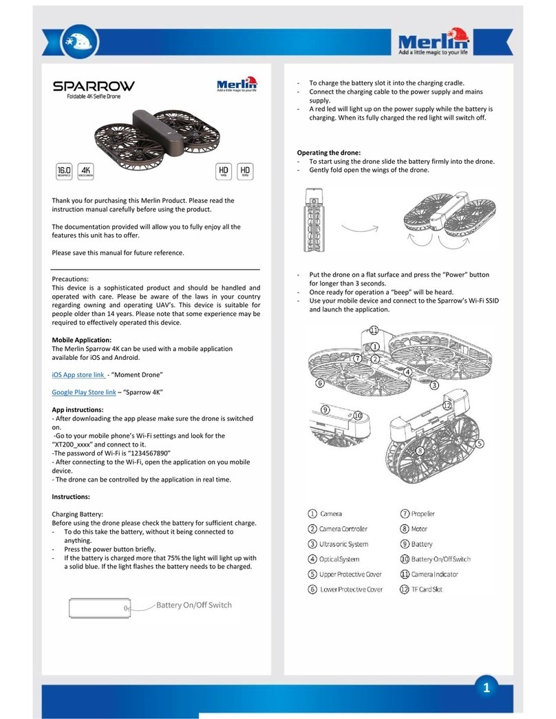 Merlin Sparrow User manual