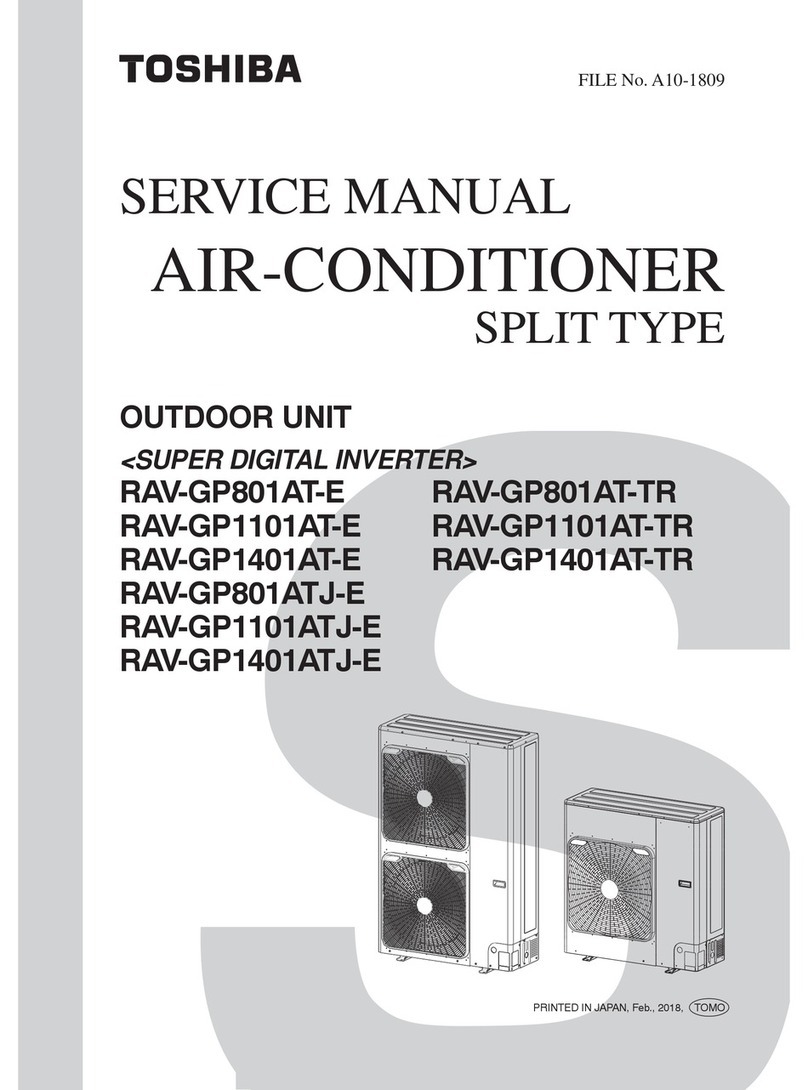 Toshiba RAV-GM 801UT-E User manual