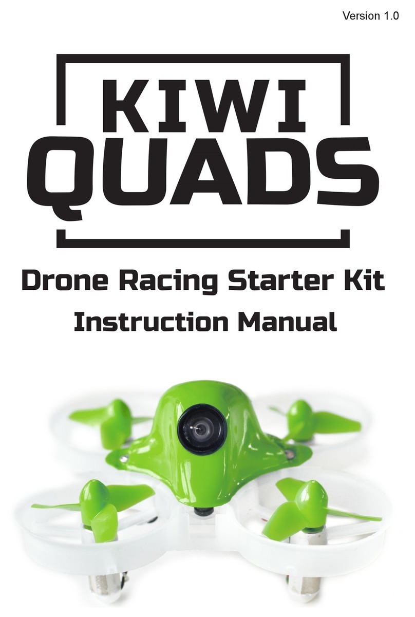 KiwiQuards Drone Racing Starter Kit User manual