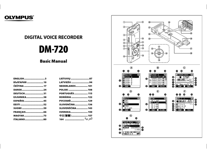 Olympus DM-720 Installation guide Olympus DM-720 Installation guide