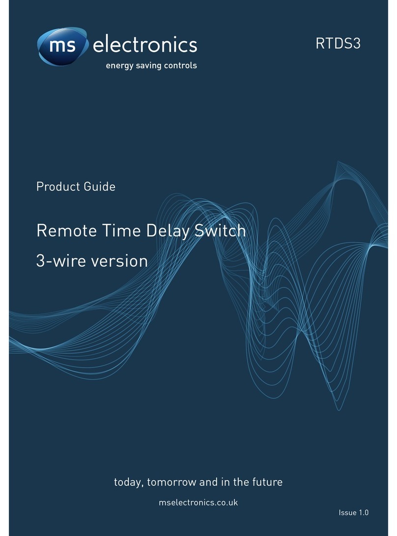 MS Electronics RTDS3 Product guide
