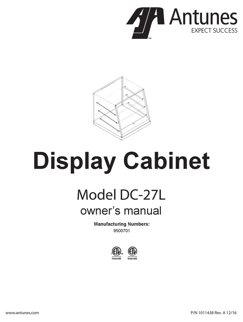 Antunes DC-27L User manual