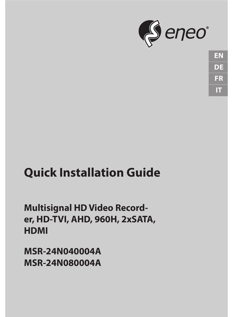 Eneo MSR-24N080004A User manual