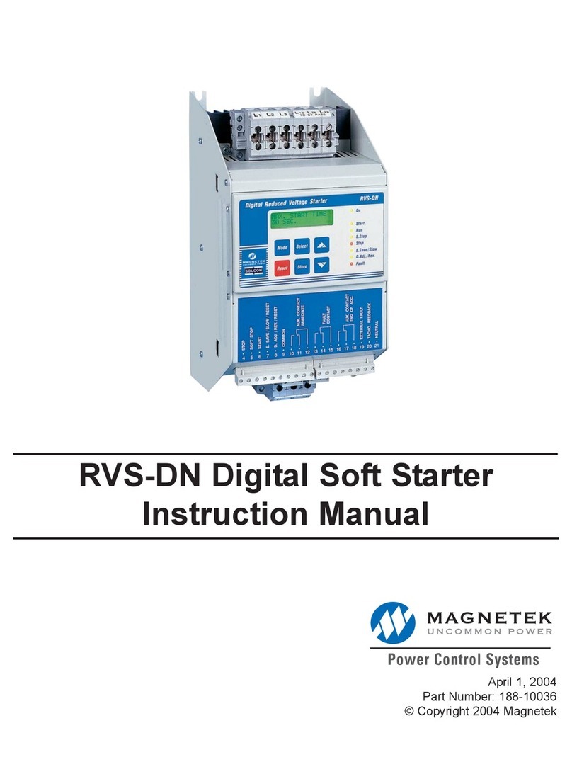 Magnetek RVS-DN User manual