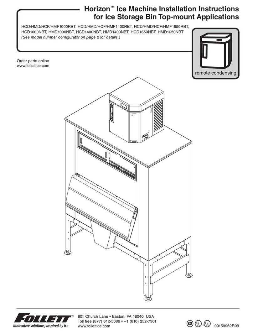 Follett Horizon Chewblet series User manual