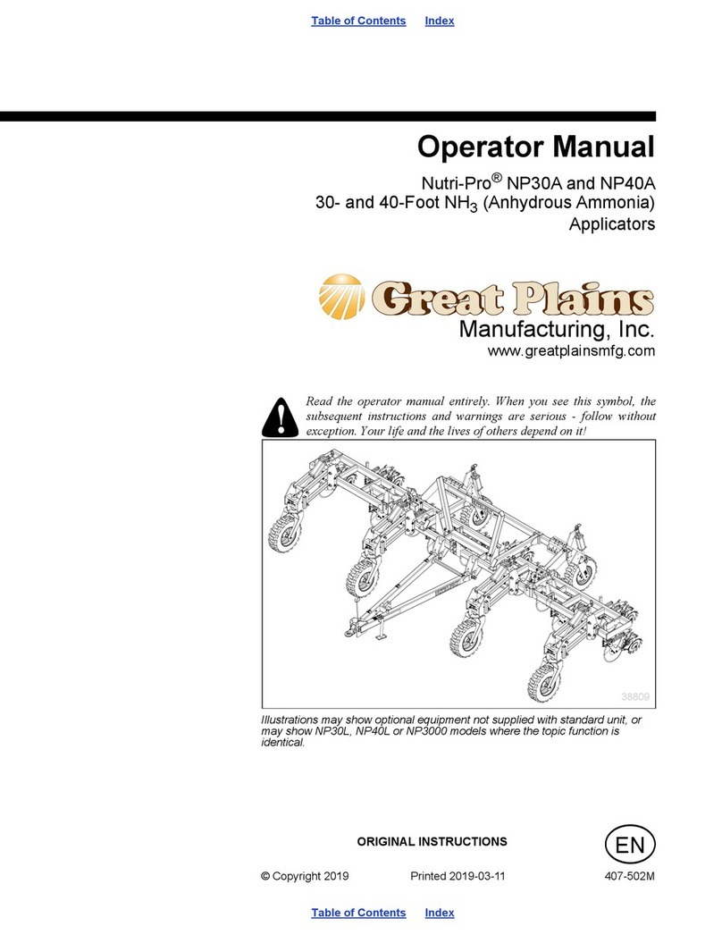 GREAT PLAINS Nutri-Pro NP40A User manual