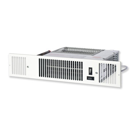 Myson Kickspace 500 Installation & operating manual