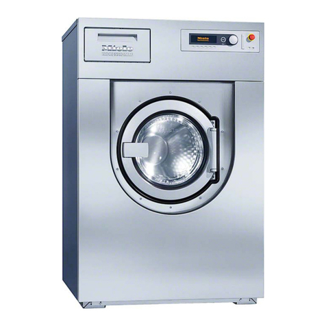 Miele professional PW 6207 D Installations plan