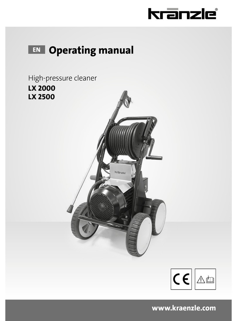 Kranzle LX 2000 User manual Kranzle LX 2000 User manual