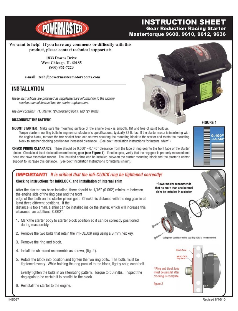 Power Master Mastertorque 9636 instruction sheet