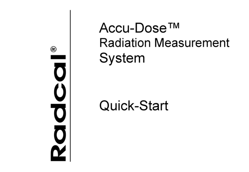 Radcal Accu-Gold Touch user guide