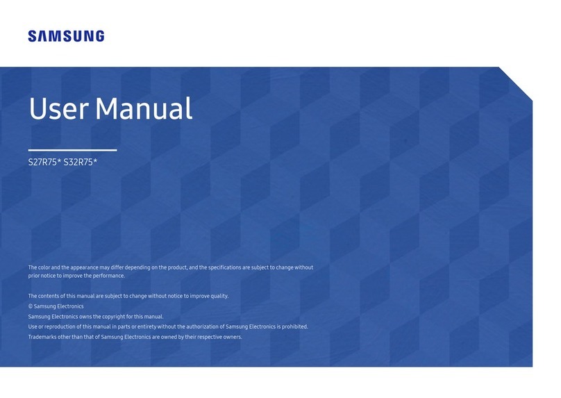 Samsung S27R75 Series User manual Samsung S27R75 Series User manual