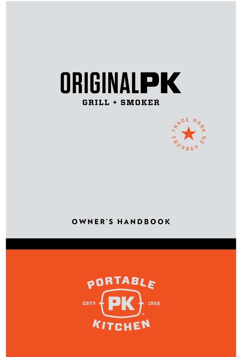 PK Grills Original PK Owner's handbook