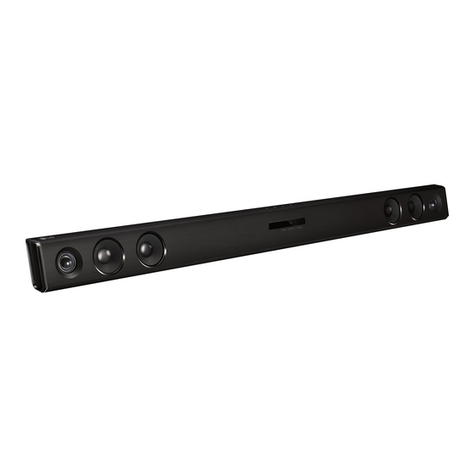LG LAS260B Specification sheet