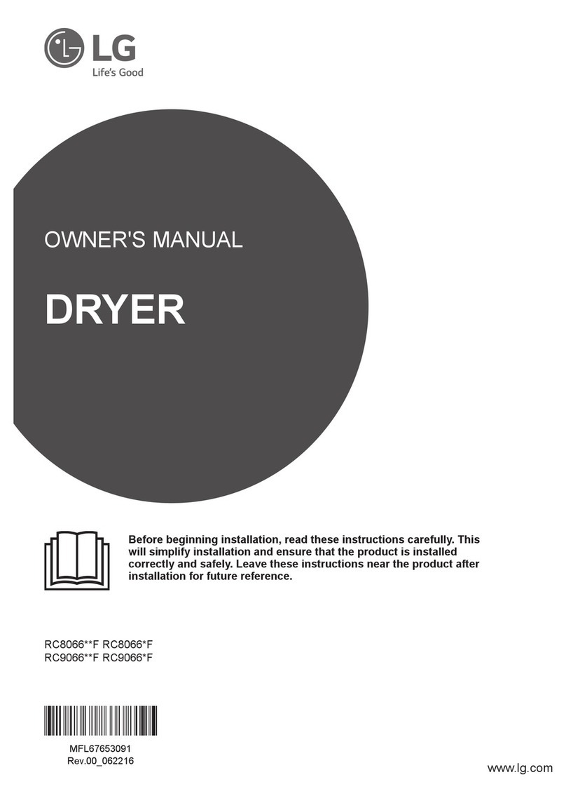 LG RC8066**F Series User manual