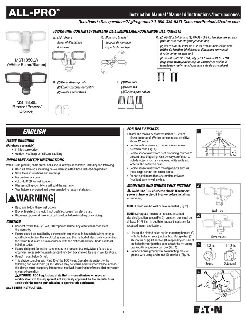 Allpro MST1850LW instruction manual