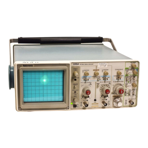 Tektronix 2215A Assembly instructions