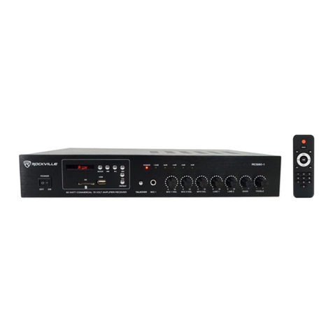 Rockville RCS80-1 owner's manual