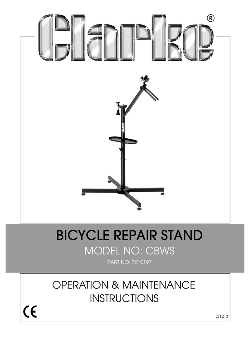 Clarke CBWS Operation & maintenance instructions