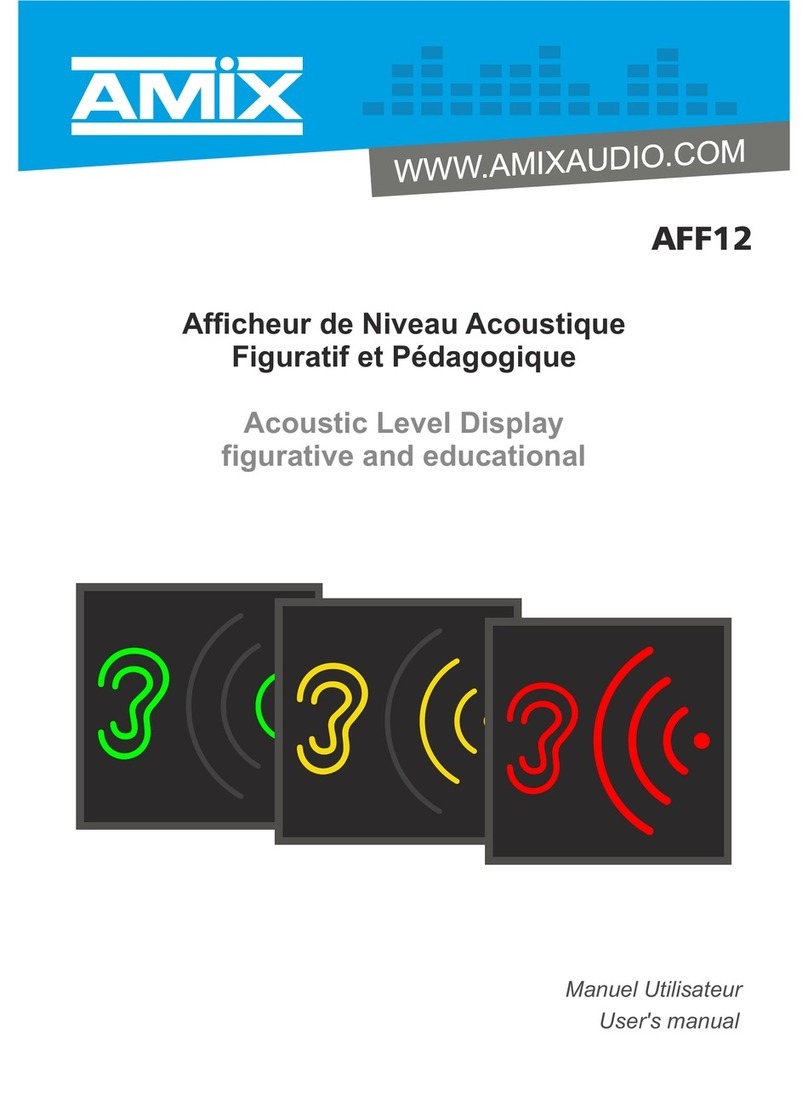 AMIX AFF12 pack 01 User manual
