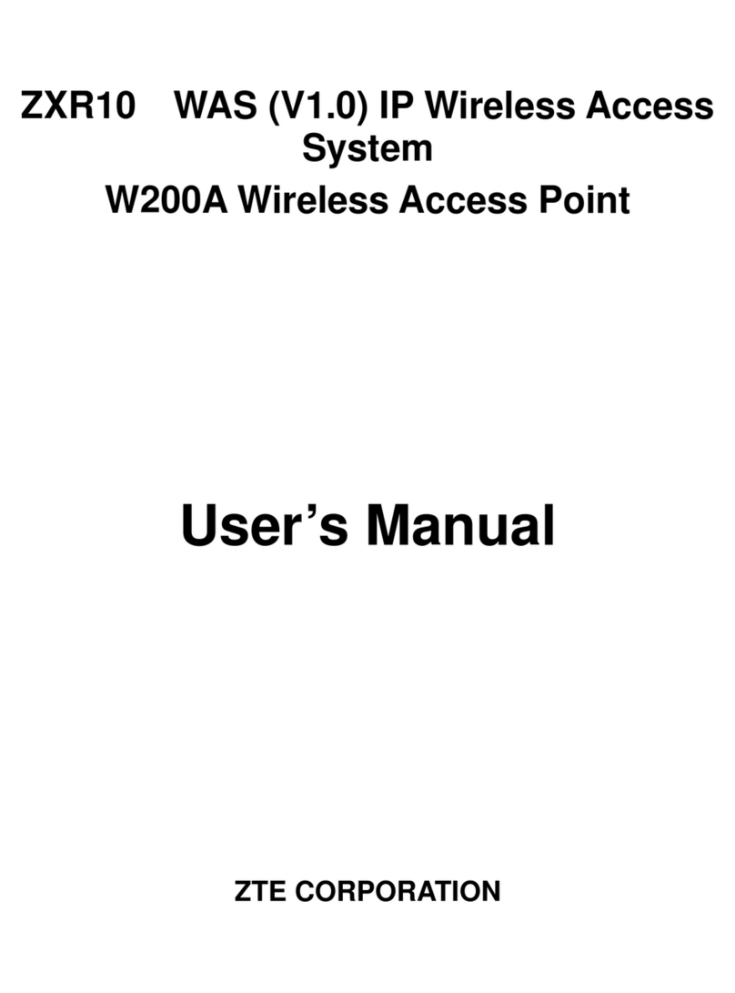 Zte W200A User manual